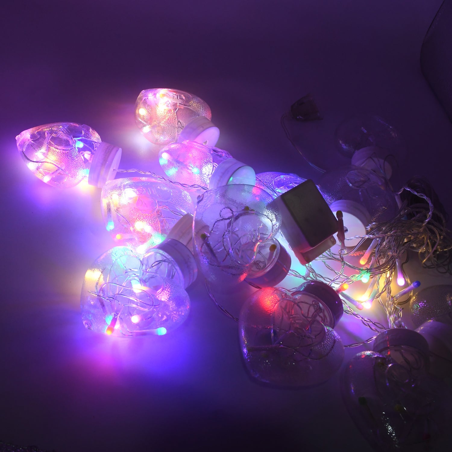 3388 8 Feet 12 Wish Heart Ball String LED Lights With Color Box for Home Decoration, Diwali & Wedding LED Christmas Light Indoor and Outdoor Light ,Festival Decoration (Wishing Ball Multicolor) 3388 8 Feet 12 Wish Heart Ball String LED Lights With Color Box for Home Decoration, Diwali & Wedding LED Christmas Light Indoor and Outdoor Light ,Festival Decoration (Wishing Ball Multicolor)
